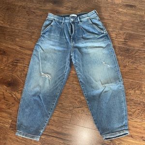 zara mom jeans